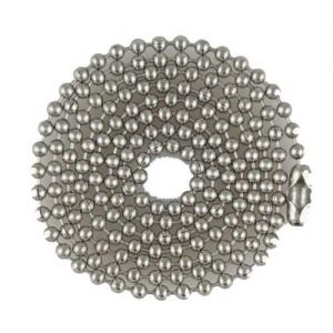 SUPPLY DEPOT MILSPEC 4.5" Stainless Ball Chain, bag of 100